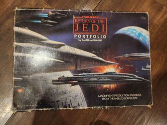1983 Star Wars Return of the Jedi Portfolio Set by Ralph McQuarrie COMPLETE 20pc