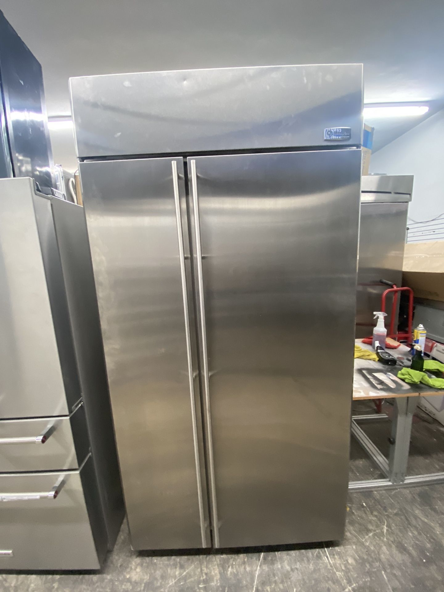 GE Monogram Side By Side Built In 42” Wide Refrigerator for Sale in Las