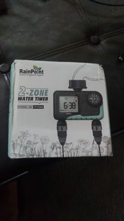 RainPoint 2-Zone Water Timer – Brand New (Model ITV205)