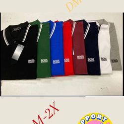 HUGO BOSS & LACOSTE POLOS
