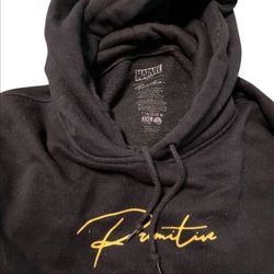 Primitive WOLVERINE Black Graphic Print Marvel Collection Pullover Men's Hoodie - Size 2XL