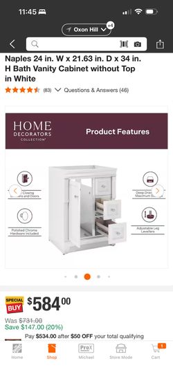 Naples Base Vanity