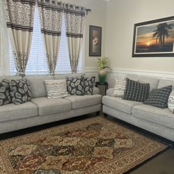 Stanton Furniture Sofa And Love Seat