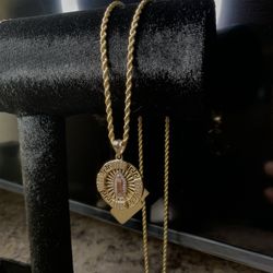 14k Gold Rope Chain 