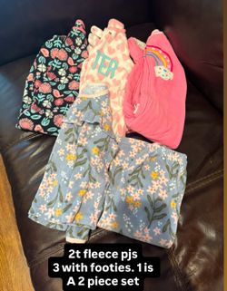 2t Footed Pajamas