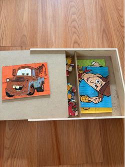Disney puzzles 5 in 1
