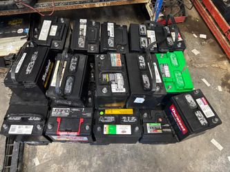 Car batteries