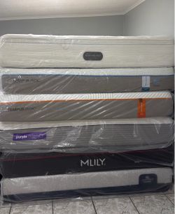 Say goodbye to restless nights 😵‍💫 and hello to a good night's sleep 😴with our high-quality mattresses! We carry all major brands and sizes, and we