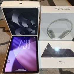 [2026] Apple 3 in 1, IPad Air5 unlocked, New!AirPod Max, New!keyboard smart