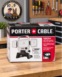 PORTER-CABLE LED Work Light – 5000 Lumens – New in box