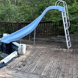 Swimming Pool Slide