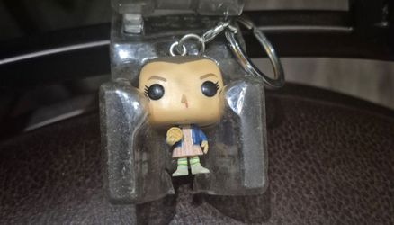 Stranger Things Eleven " 11 " with Eggos Key Ring Funko Pop! Vinyl