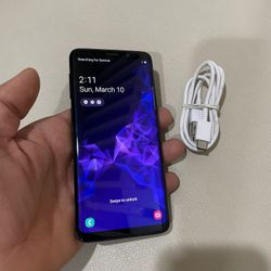 Samsung Galaxy S9 Black 64gb Unlocked. Firm Price