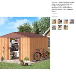 Outdoor Storage Shed 