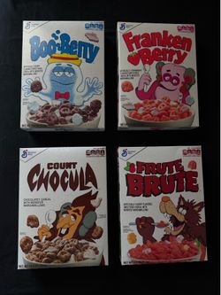 RARE KAWS x General Mills Cereal Set - Limited Edition (4 Boxes)