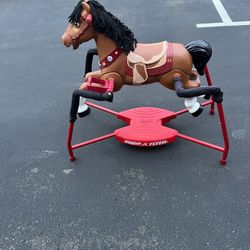 Radio Flyer Blaze Interactive Spring Rocking Horse with Sounds