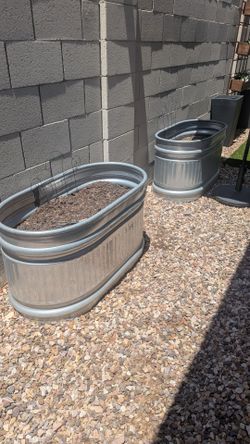 Galvanized Water Troughs