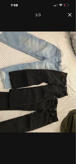 Girls baggy jeans size 6
