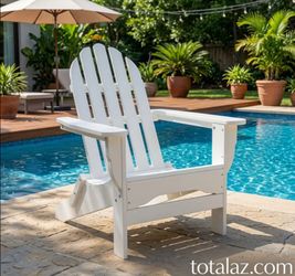 Folding Outdoor Adirondack Chair