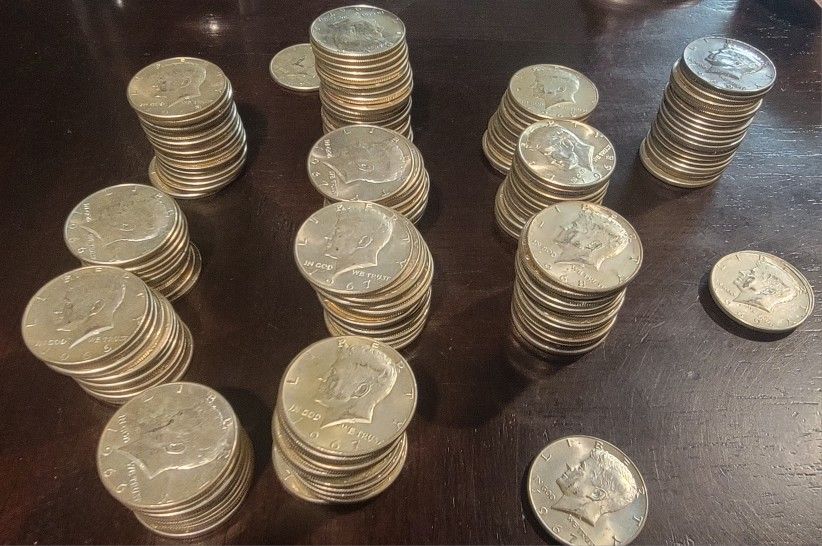 Kennedy Half Dollars 40% Silver
