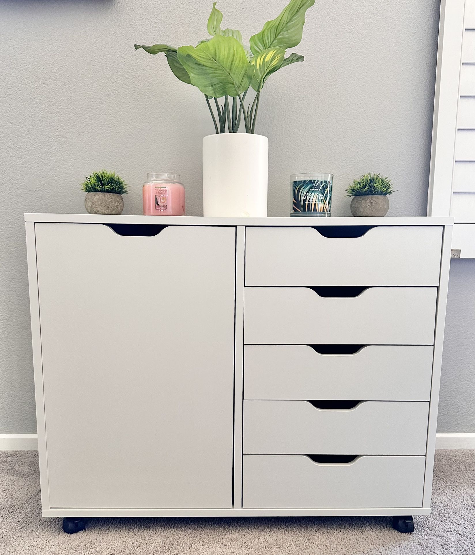 5 Drawer Organizing Storage Cabinet