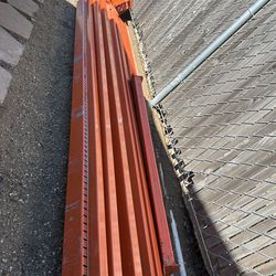 Pallet rack beams 12” and 9”