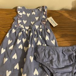 NWT 2 Pc Carter’s Size 12 Months Outfit 