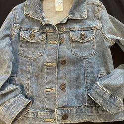 Toddler girl jean jacket