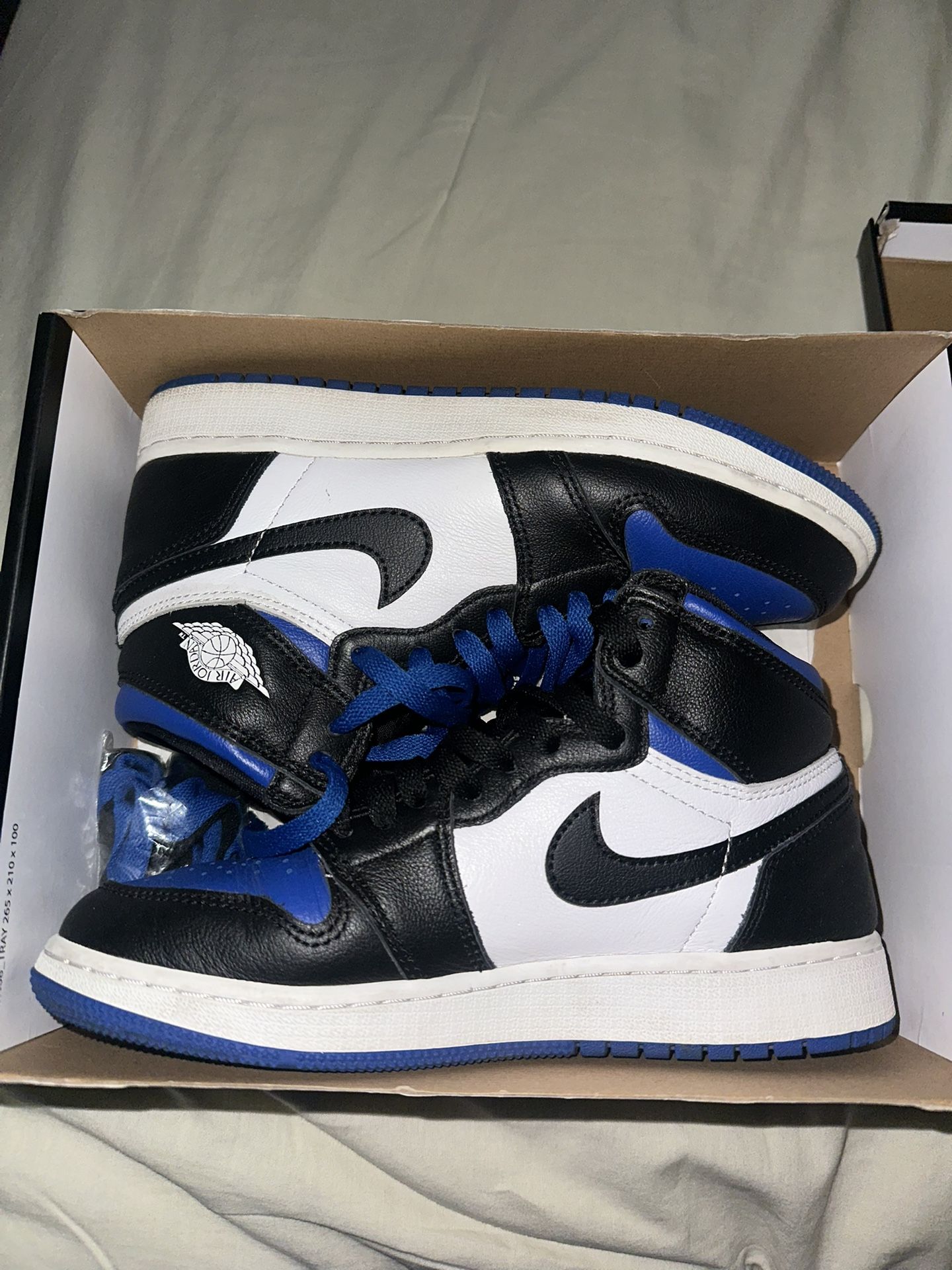 Jordan Retro 1 Royal Toe (GS)