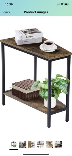 Wedge End Table