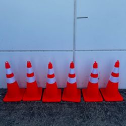 6 Pack Traffic Cone