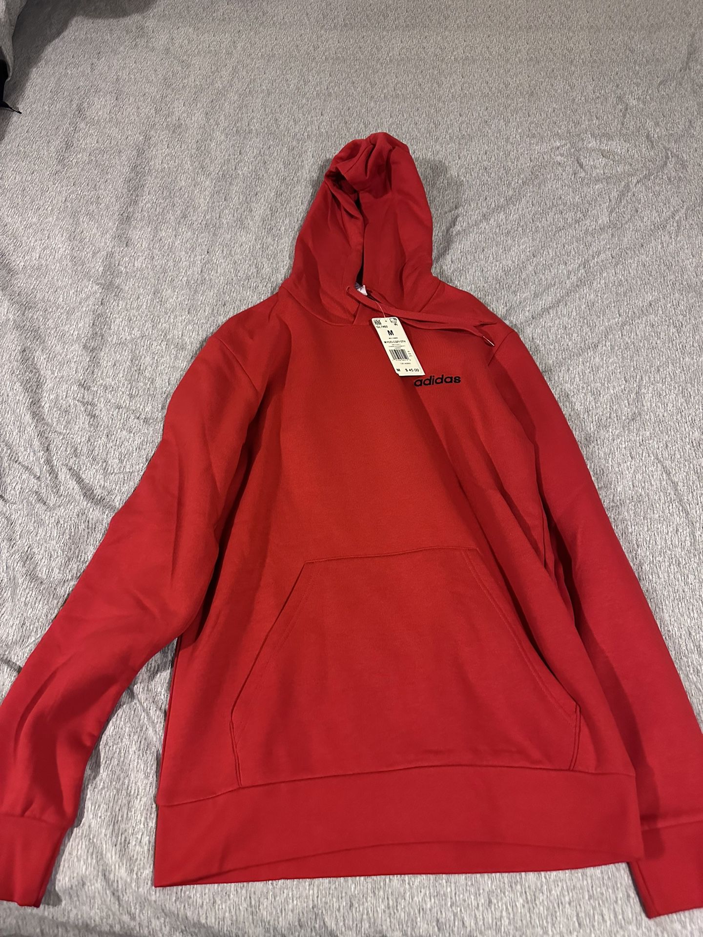 Adidas Size Small, Medium Sweaters Red, Grey, Dark Grey, And Burgundy 