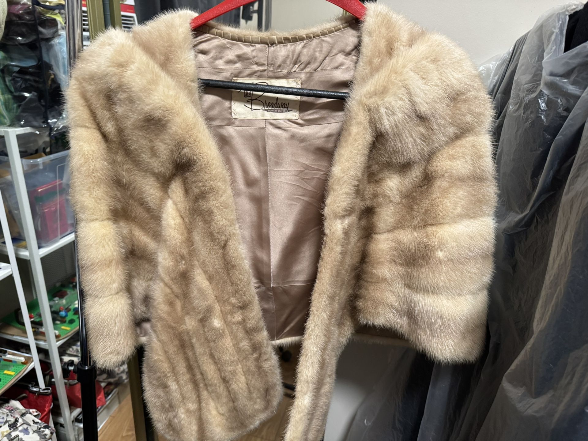 Multiple Vintage Coats And Shawls