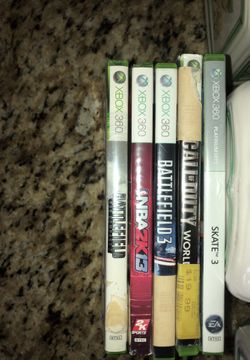 XBOX 360 GAMES WORKING
