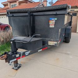 16k GVWR Telescopic Dump Trailer Texas Pride Brand 