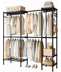 metal storage  for clothes
