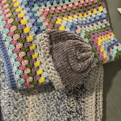 Assorted Hand Made Blankets 