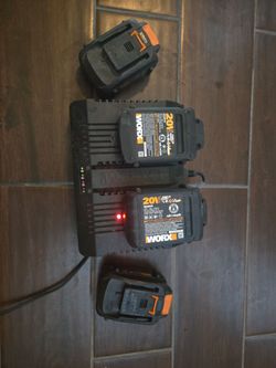 Worx 20v batteries