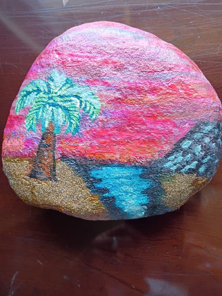Acrylic Rock Art