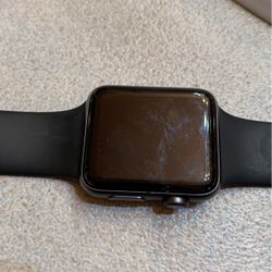 IWatch Series3   (like New) Black And Silver,unlocked