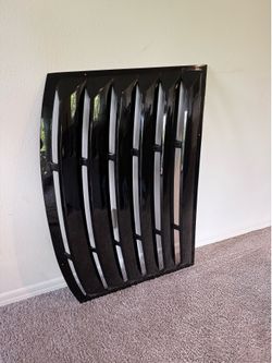 5th Gen Chevrolet Chevy Camaro Rear Louver Gloss Black
