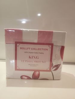Bollft Collection King 12-Piece Sheet Set