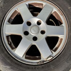 2 Jeep 5 Lug 17” Rims