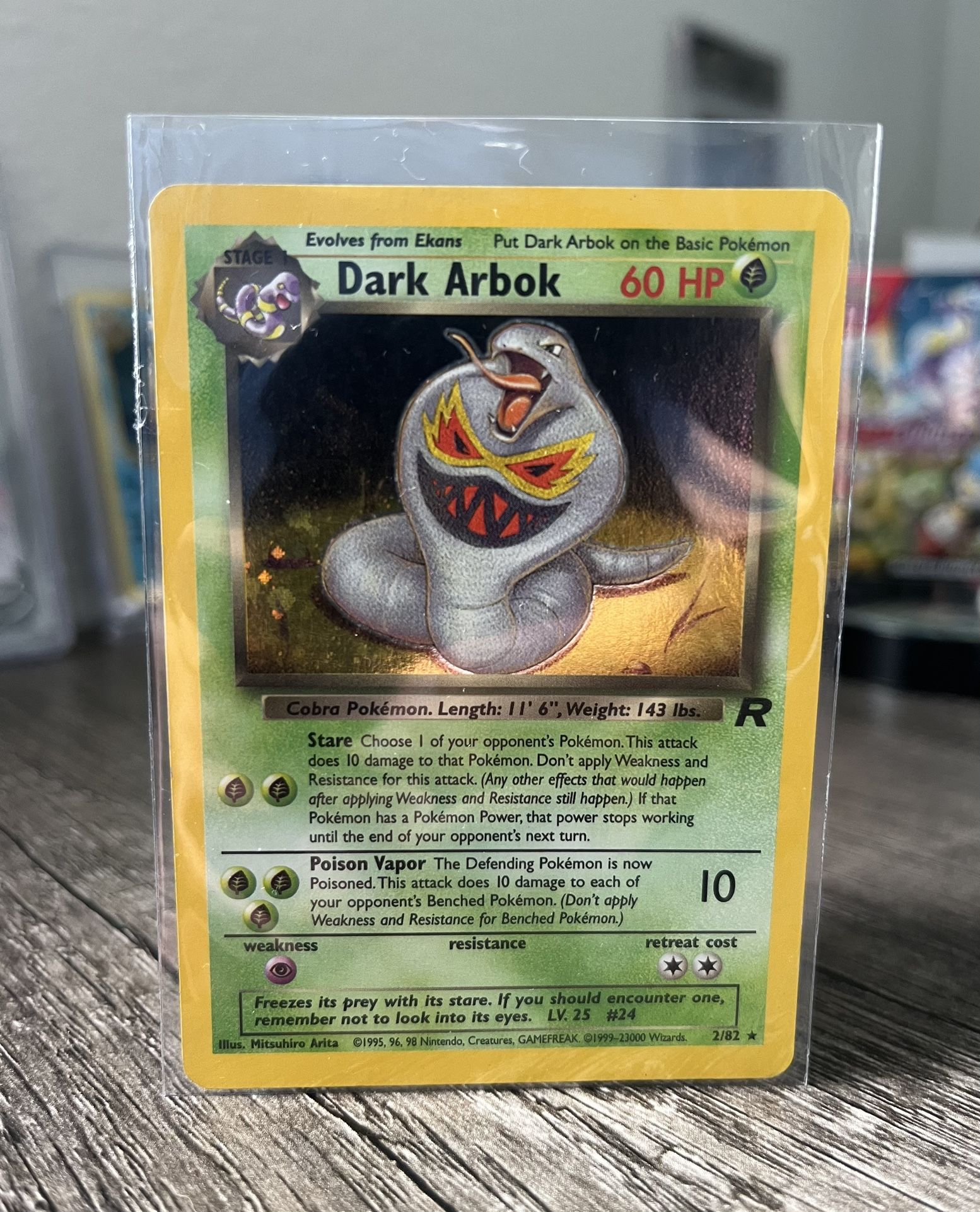 arbok-pokemon-card