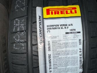 2 New Pirelli Scorpion Verde A/S Run Flat Tires 255/50R19