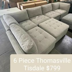 Modular Sectional Couch Sofa With Ottoman 