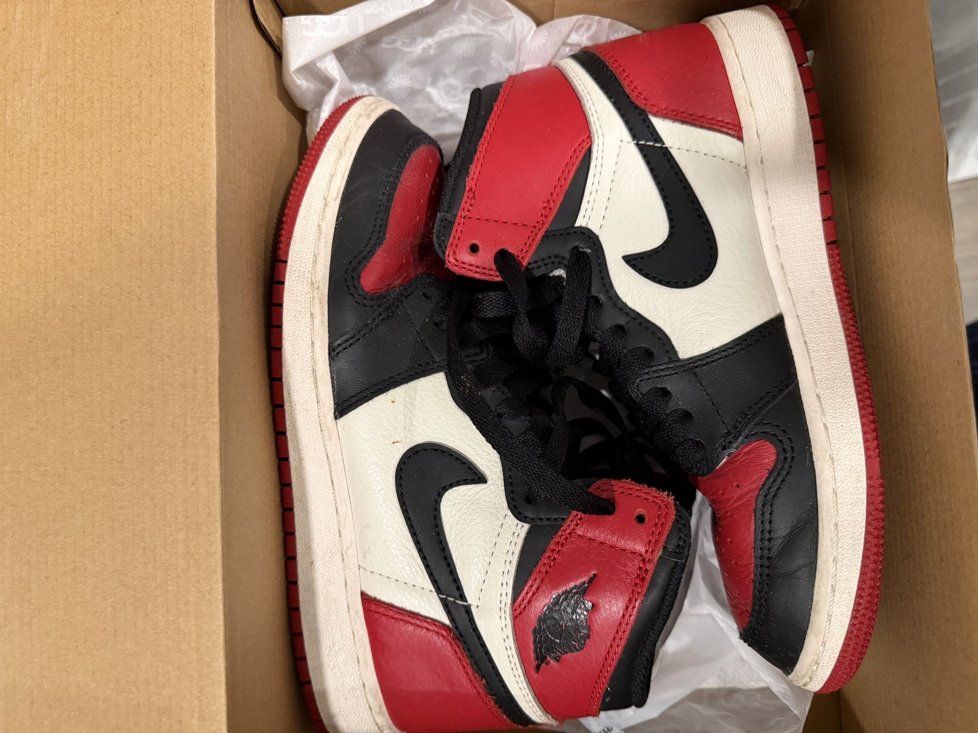 Jordan 1 Retro High Bred Toe