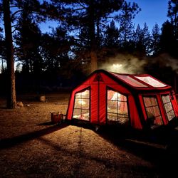 Sonmez London 480 3 Room 14 Person Inflatable Luxury Tent