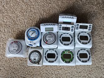 Digital timers and analog timer
