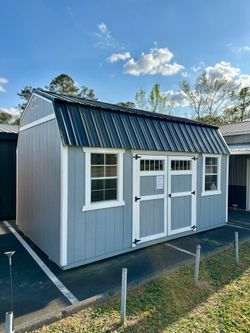 SALE! 10 X 16 Side Lofted Barn Shed With Electrical Package